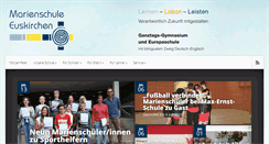 Desktop Screenshot of marienschule-euskirchen.de